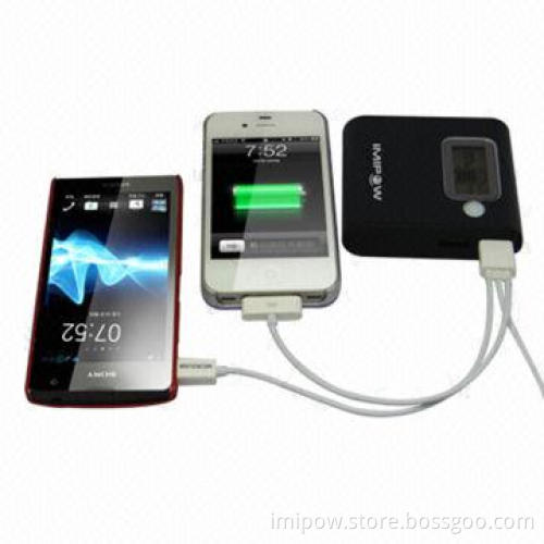 Dual USB Rechargeable Battery, High Capacity Power for Multiple Mobile Device